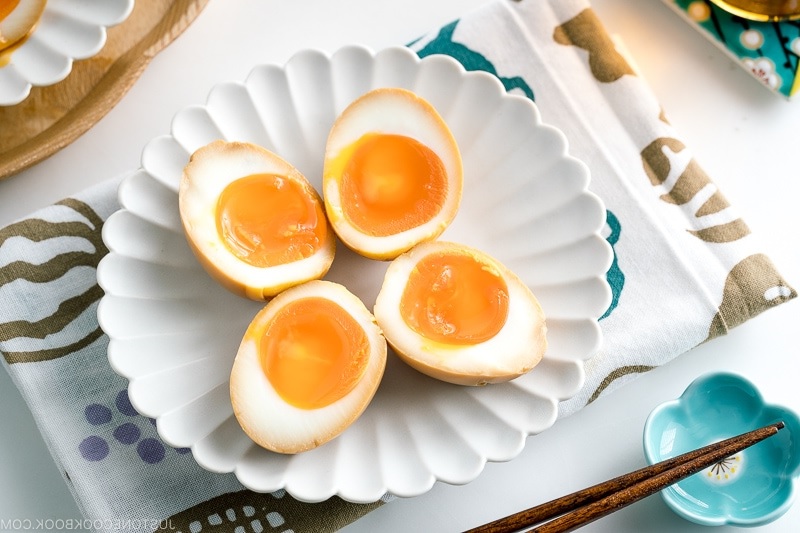 Ajitsuke Tamago - Seasoned Soft-Boiled Eggs | Forum.Recipes.net