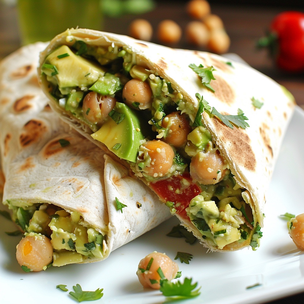 Avocado and Chickpea Salad Wraps .jpeg