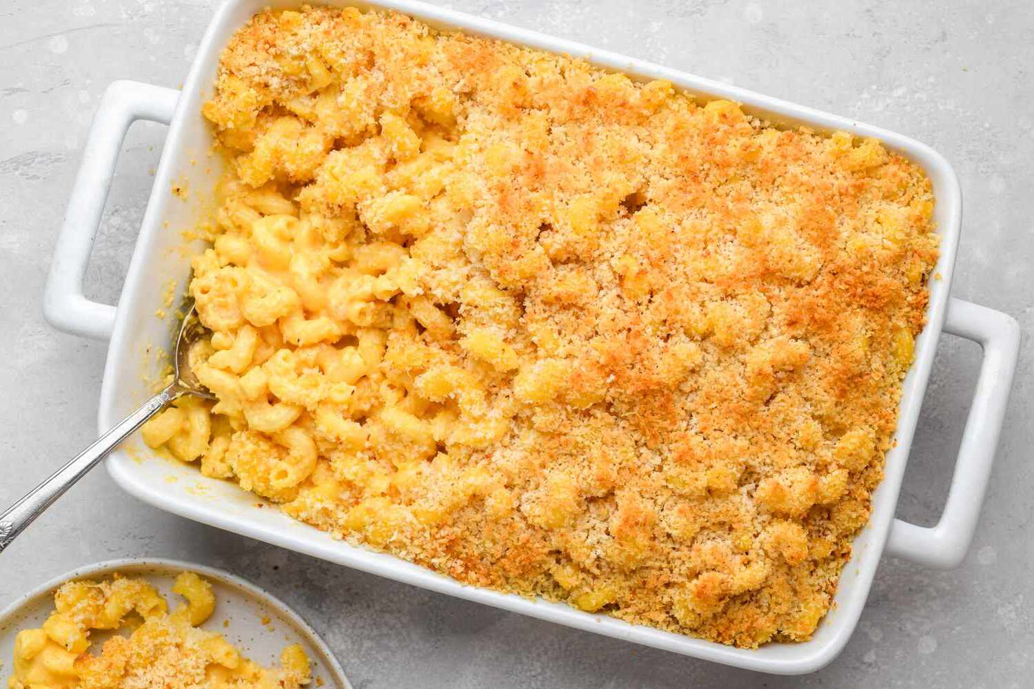 BAKED MAC AND CHEESE WITH BREAD .jpg