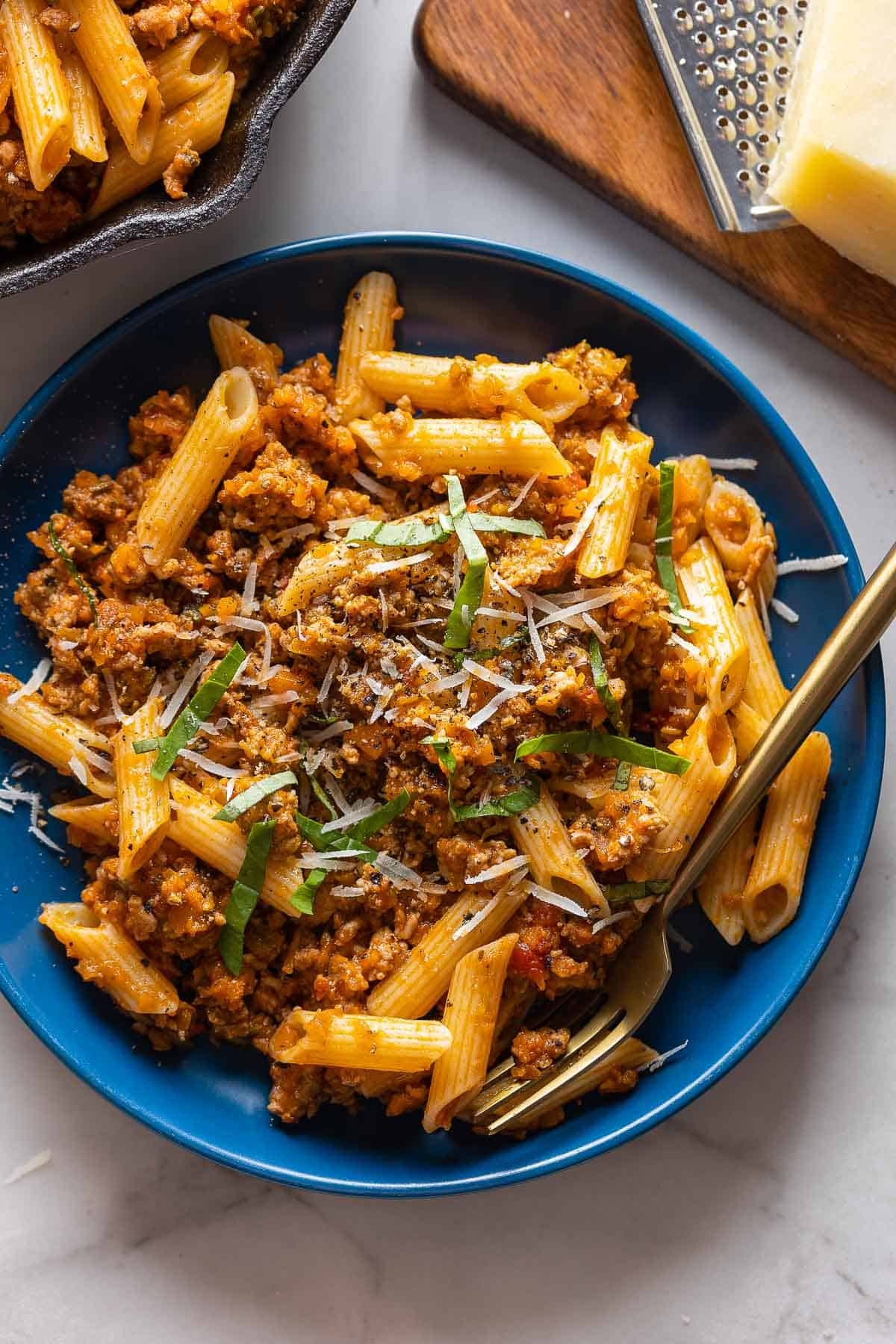 Barbecue Pork and Penne Skillet.jpg