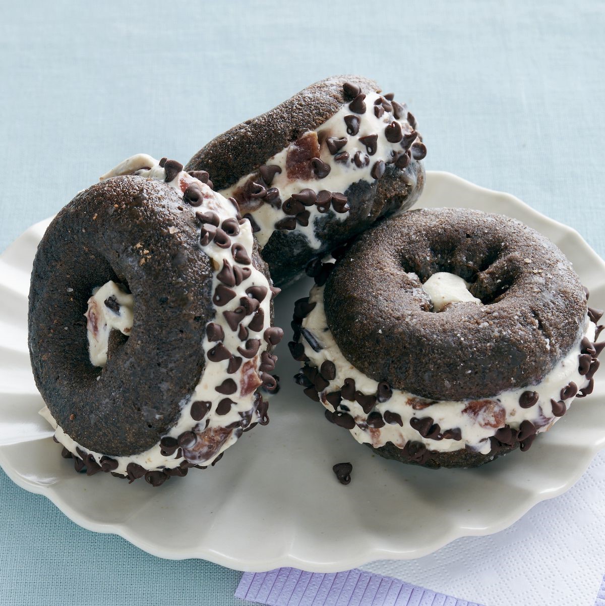 Chocolate Doughnut Ice Cream Sandwiches.jpg