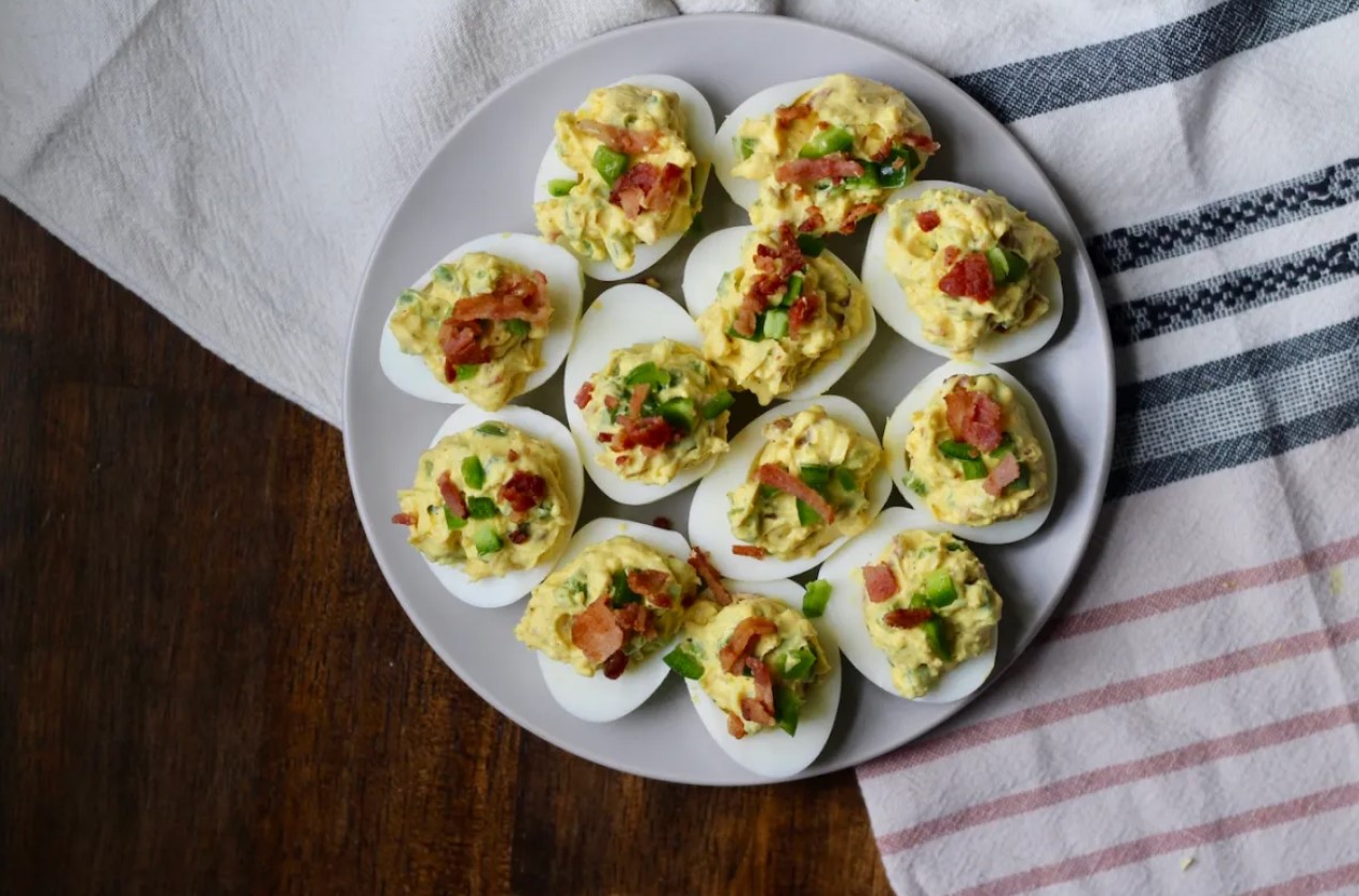 Classic Deviled Eggs Guacamole Deviled Eggs Bacon Jalapeno Deviled Eggs.jpg