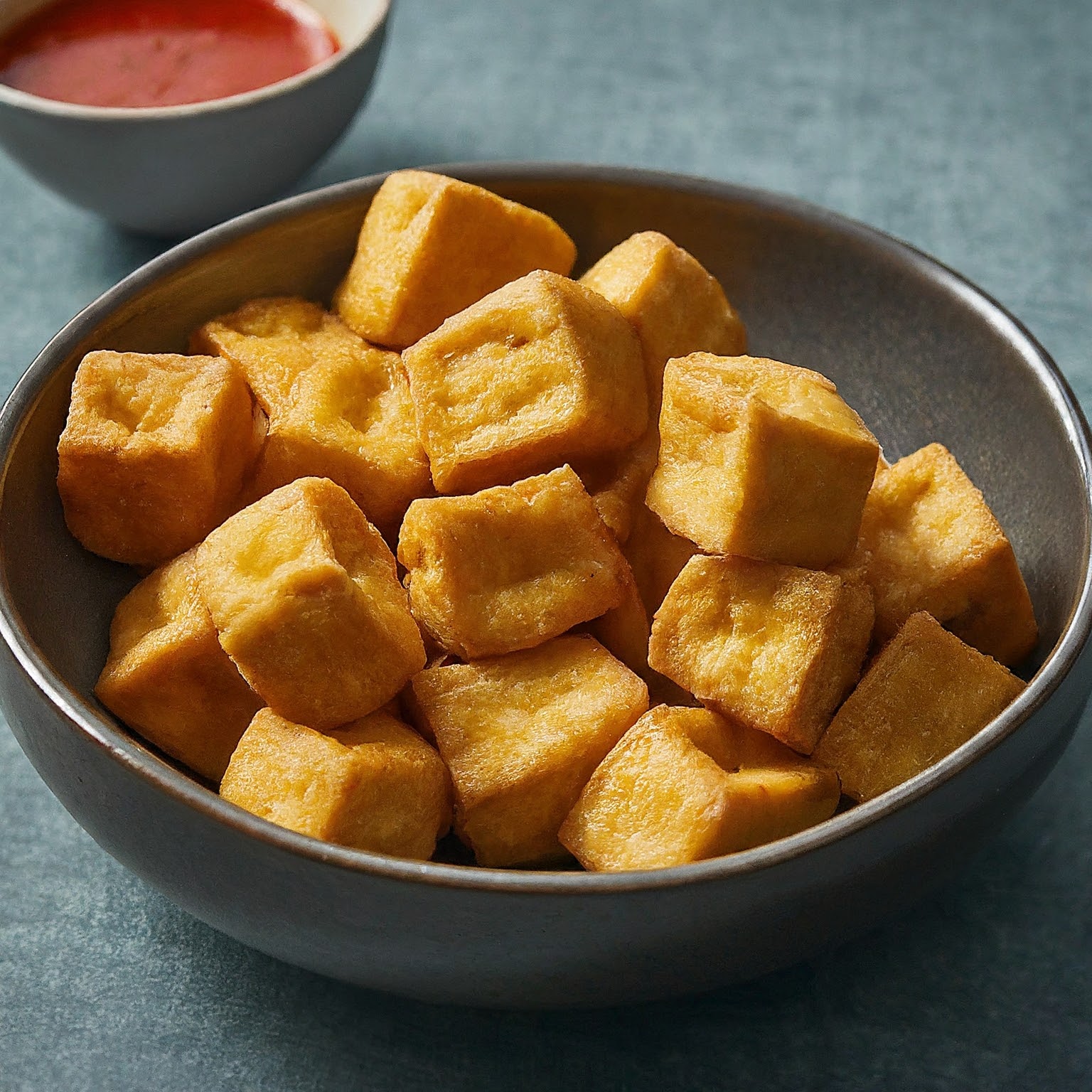 Crispy Sesame Tofu Bites with Spicy Gochujang Mayo.jpeg