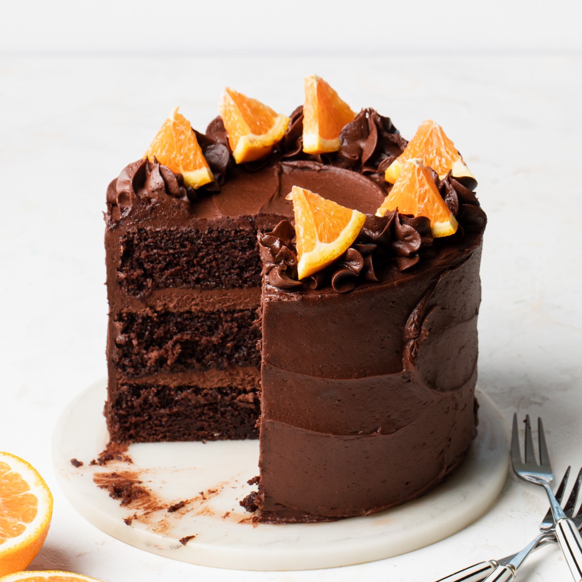 Indulge Your Senses with Fudgy Chocolate and Orange Gateau - A Decadent Dessert Delight!.jpg