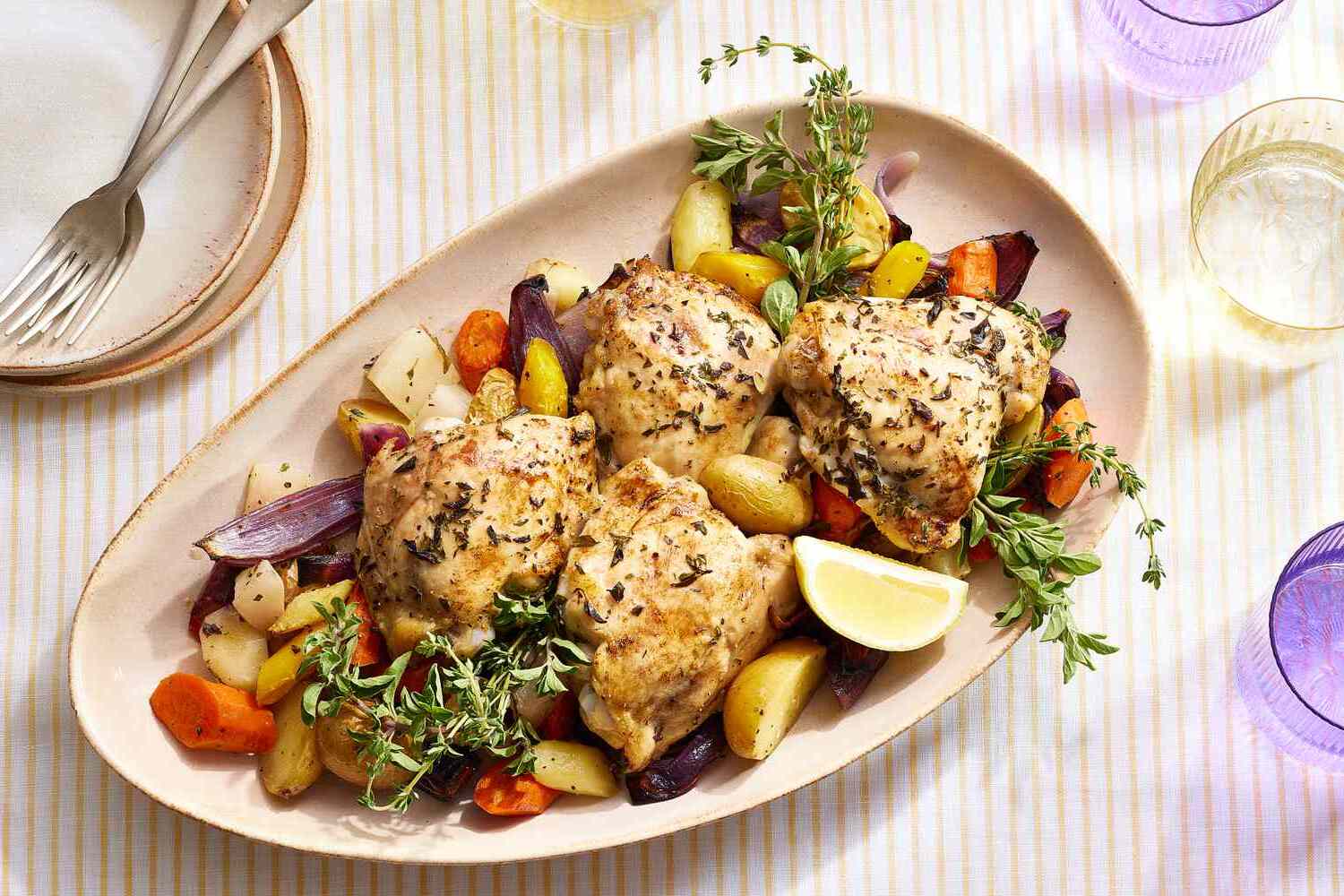 Lemon Garlic Chicken with Vegetable Recipe.jpg