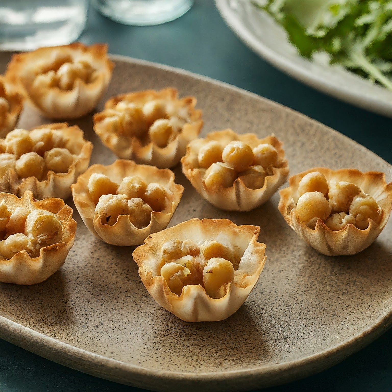 Mini Phyllo Cups with Spiced Chickpea Filling.jpeg