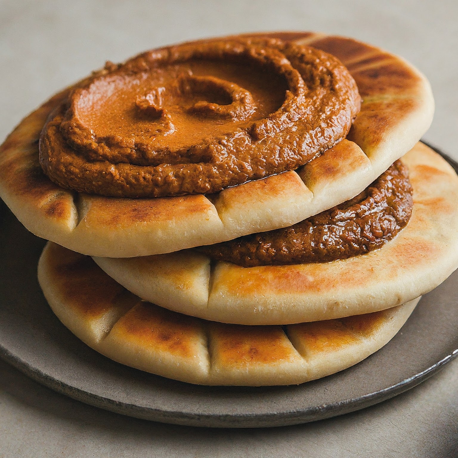 Msemen (Moroccan Flatbread with Spreads).jpeg