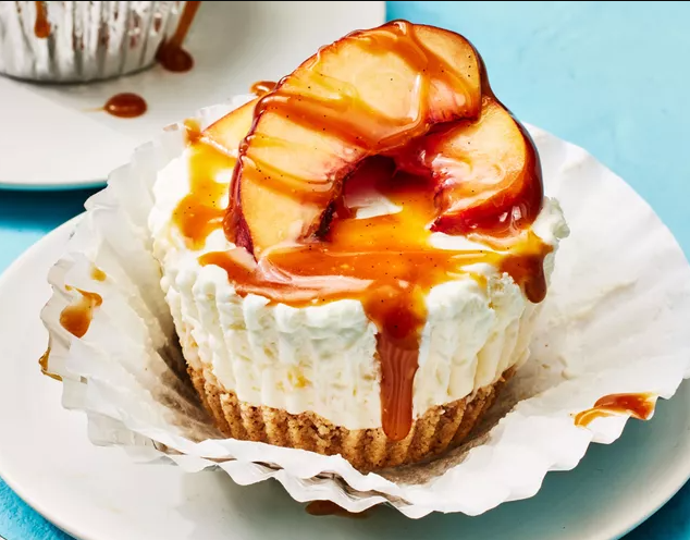 Peaches-And-Cream Icebox Pies Recipe.png