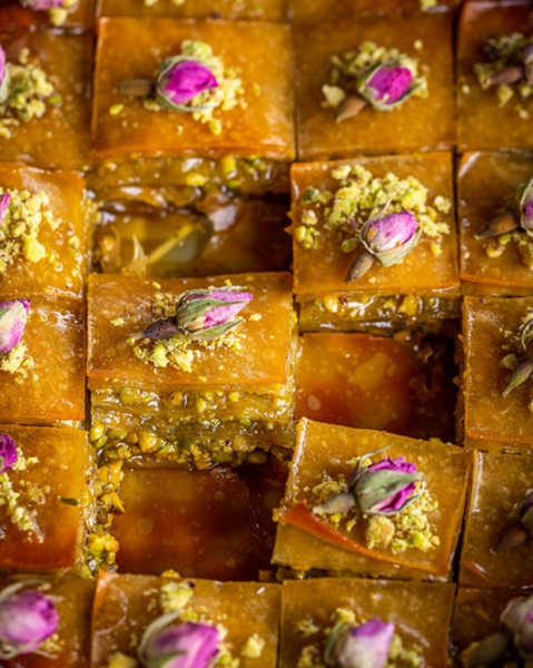 Pistachio and Rosewater Baklava.jpg