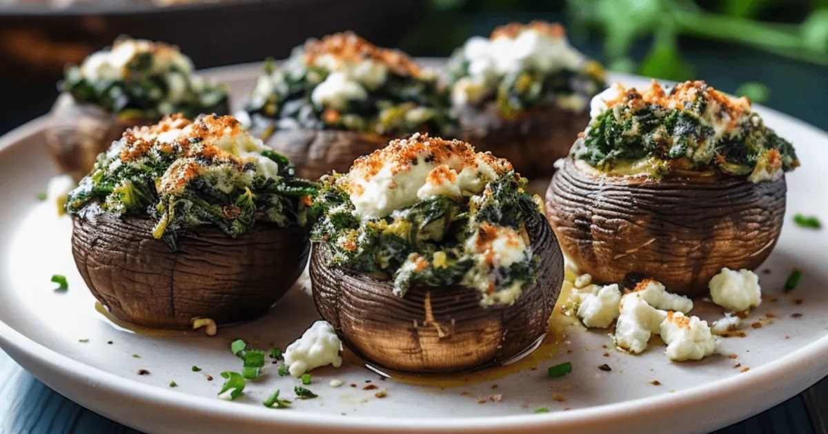 Savory Spinach and Feta Stuffed Mushrooms.jpg