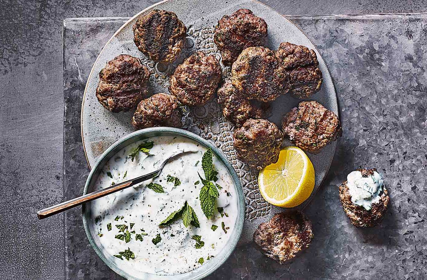 Spiced Lamb Kofta with Tzatziki .jpg