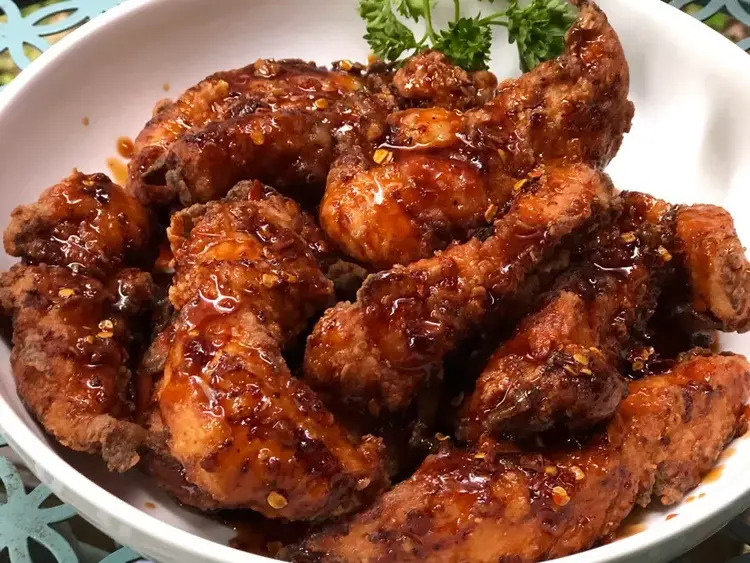 Spicy Korean Fried Chicken with .jpg