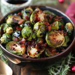 Balsamic Glazed Brussels Sprouts with Crispy Pancetta .jpeg