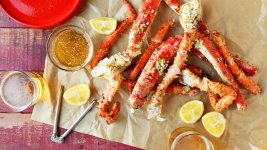 GARLIC BUTTER BAKED CRAB LEGS.jpg